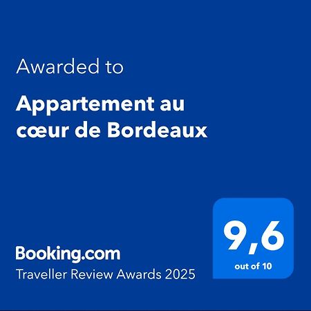 Appartement Au Coeur De Bordeaux Kültér fotó